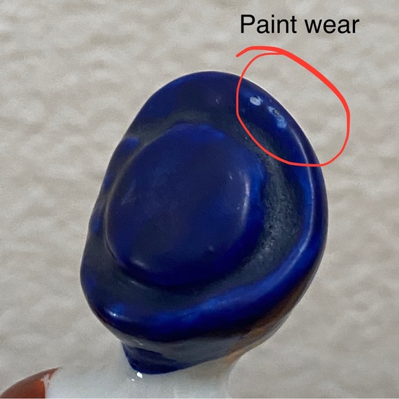 Pair Vintage Occupied Japan Colonial Victorian Couple Playing Instrument Figure - Picture 11 of 11